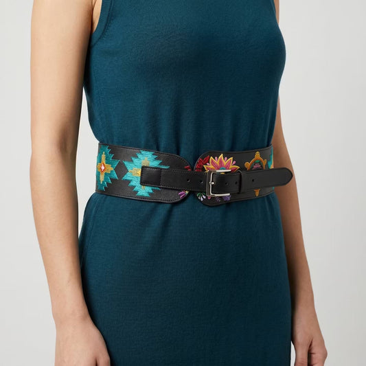 Heritage Leather Regalia  Belt (Turtle)