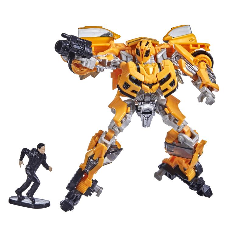 Transformers Studio Series 74 Deluxe Bumblebee with Sam