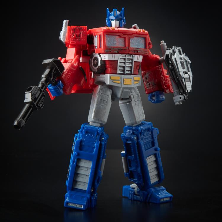Transformers War for Cybertron: Siege Voyager Optimus Prime