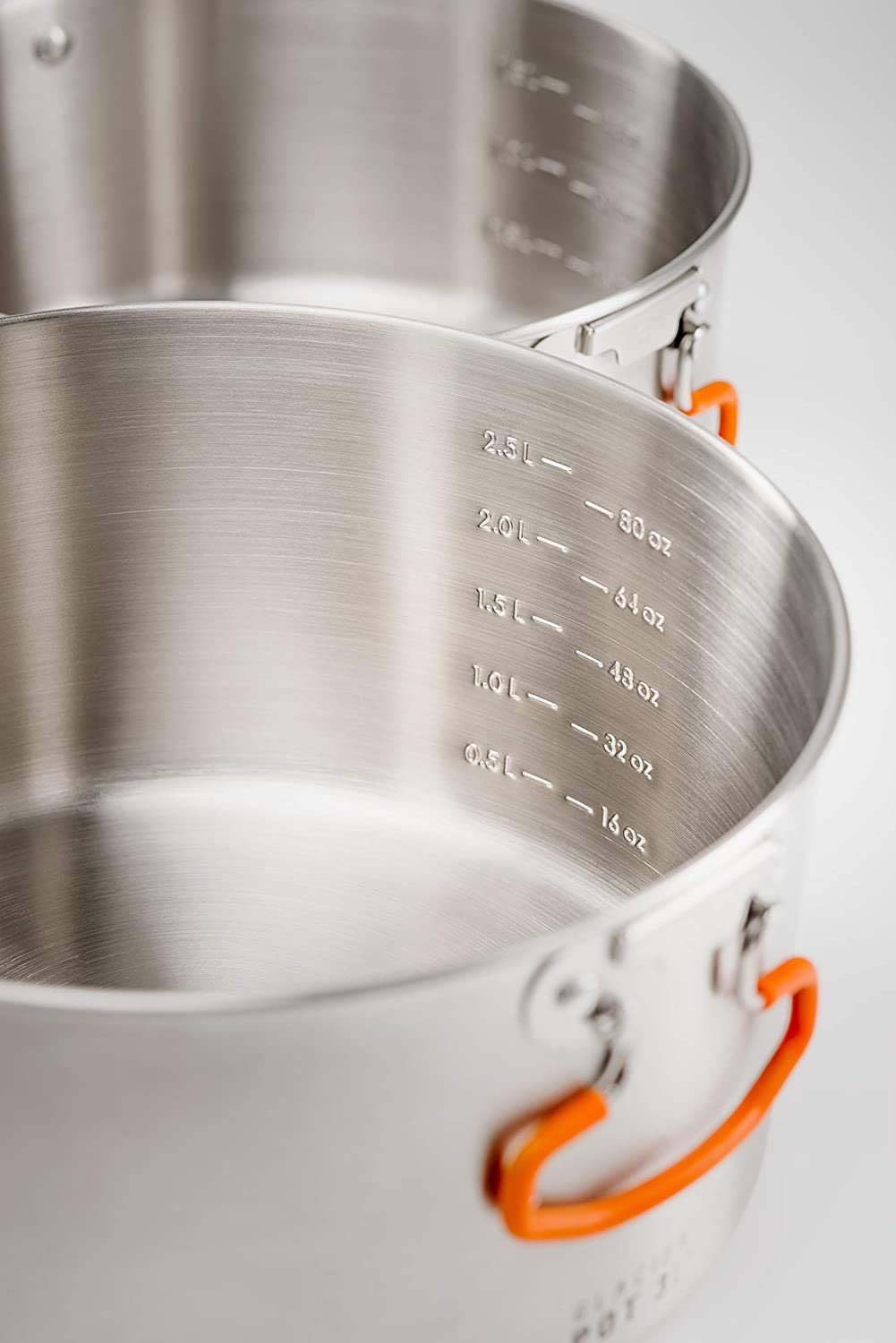 GSI Outdoors Glacier Stainless Steel Base Camper Cookset - Medium