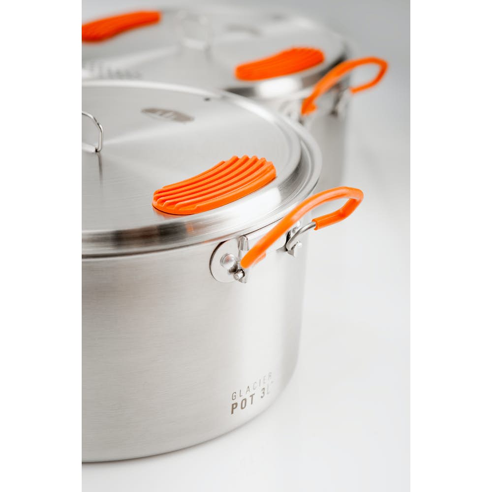 GSI Outdoors Glacier Stainless Steel Base Camper Cookset - Medium