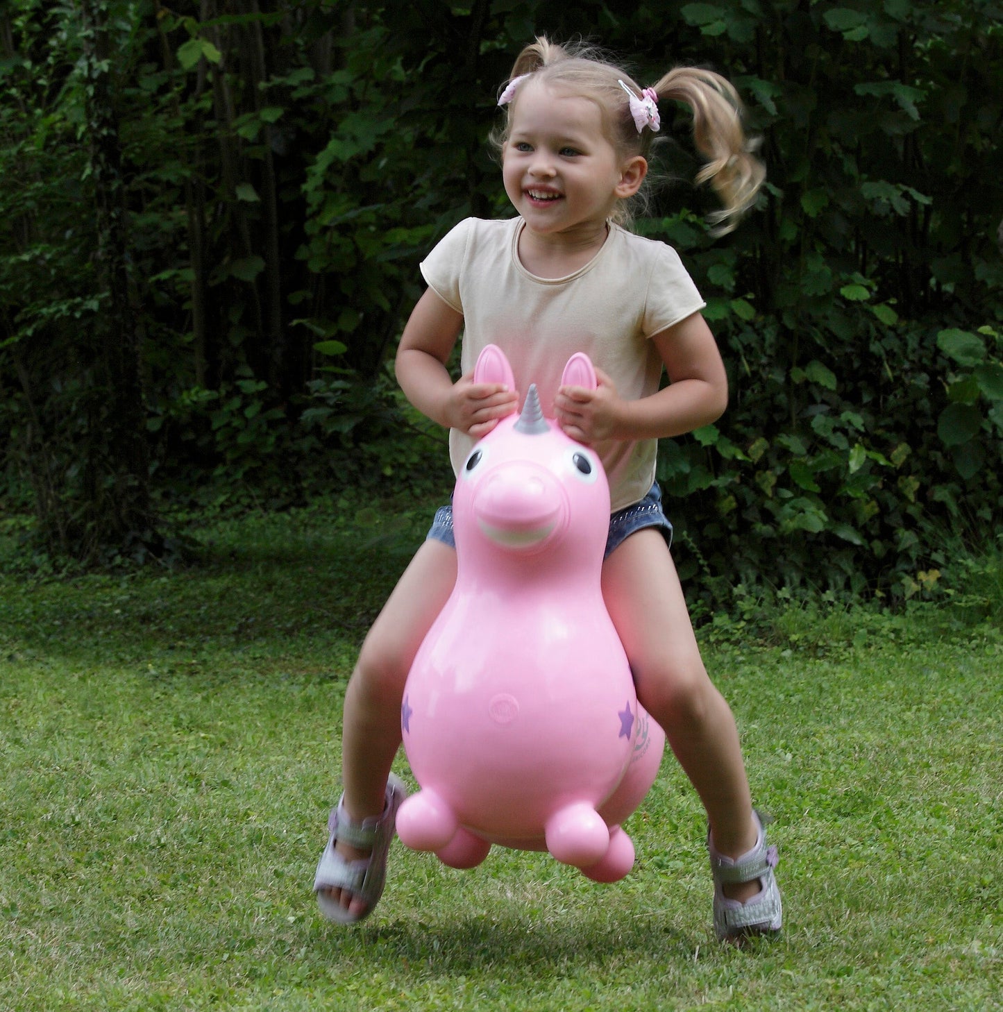 Rody Magical Unicorn Bounce Toy With Pump