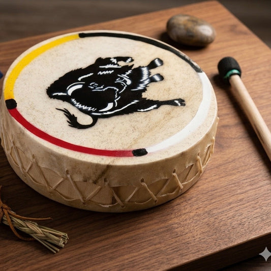 Buffalo 8” Hand Drum
