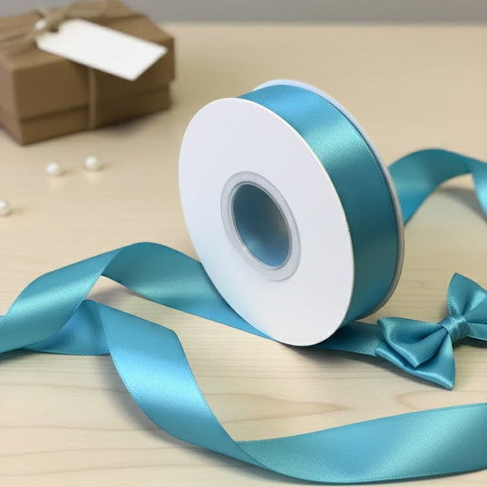 30 Meter Double Face Sky Blue #340 Ribbon Roll