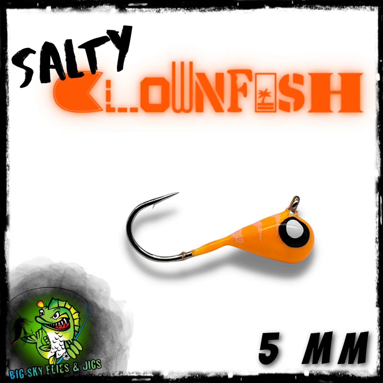 🍁Big Sky 5mm (1/16oz) Tungsten Jigs 2pk