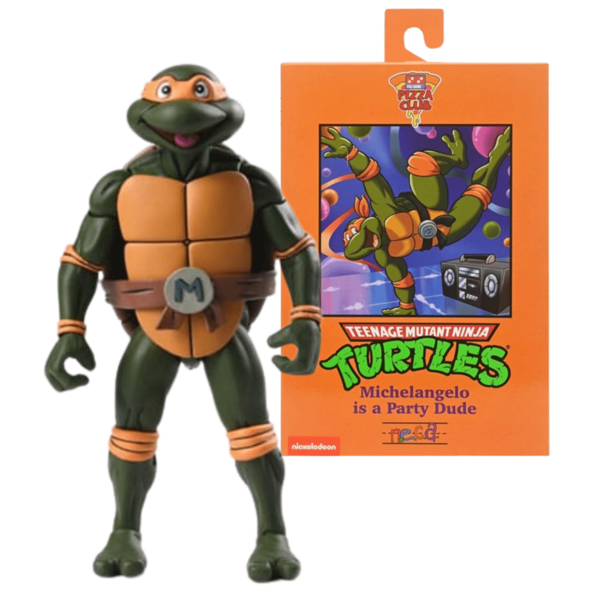 Teenage Mutant Ninja Turtles - Turtles Pizza Club - Cartoon Turtles Set of 4