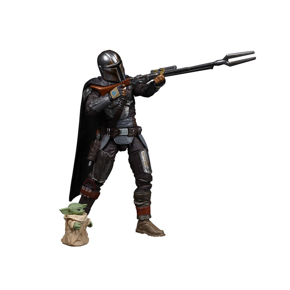 Star Wars The Vintage Collection Din Djarin ( The Mandalorian ) and The Child Mando and baby Yoda