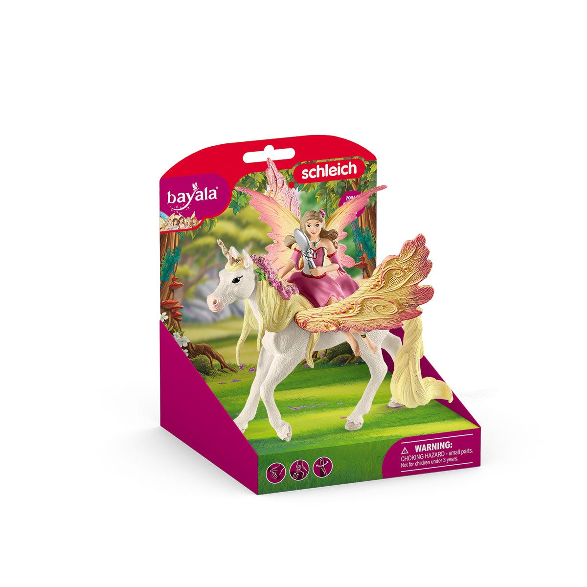 Fairy Feya with Pegasus unicorn