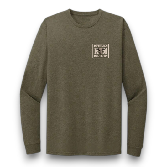 Ruthless Rustlers RR Bold Long Sleeve T-Shirt