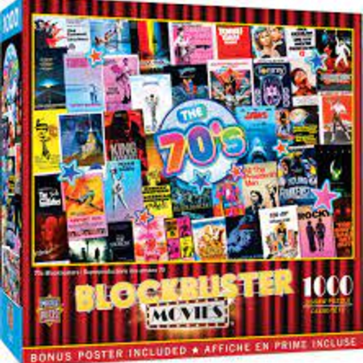 70s Blockbuster Movies 1000 pc Puzzle