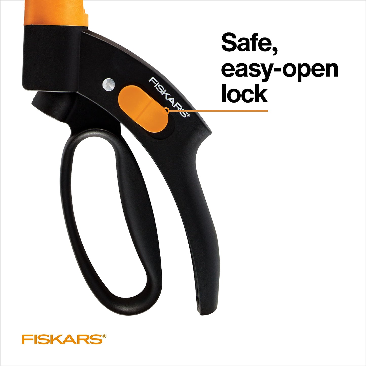 Fiskars Shear Ease Grass Shears - 5" Stainless Steel Blades - 360-Degree Swivel Blade Plant Cutting Scissors - Garden Shears and Grass Cutter 🍁 All In One Marketplace Canada