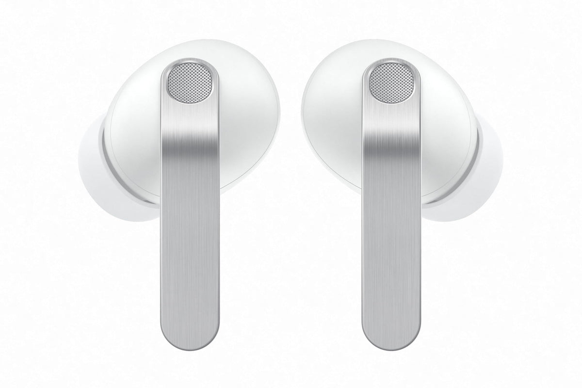 Samsung Galaxy Buds4 Pro, White (CAD Version & Warranty) - New Fit, Two Way Speaker, Adaptive ANC, AI Assistant 🍁 All In One Marketplace Canada
