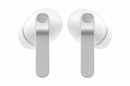 Samsung Galaxy Buds4 Pro, White (CAD Version & Warranty) - New Fit, Two Way Speaker, Adaptive ANC, AI Assistant 🍁 All In One Marketplace Canada