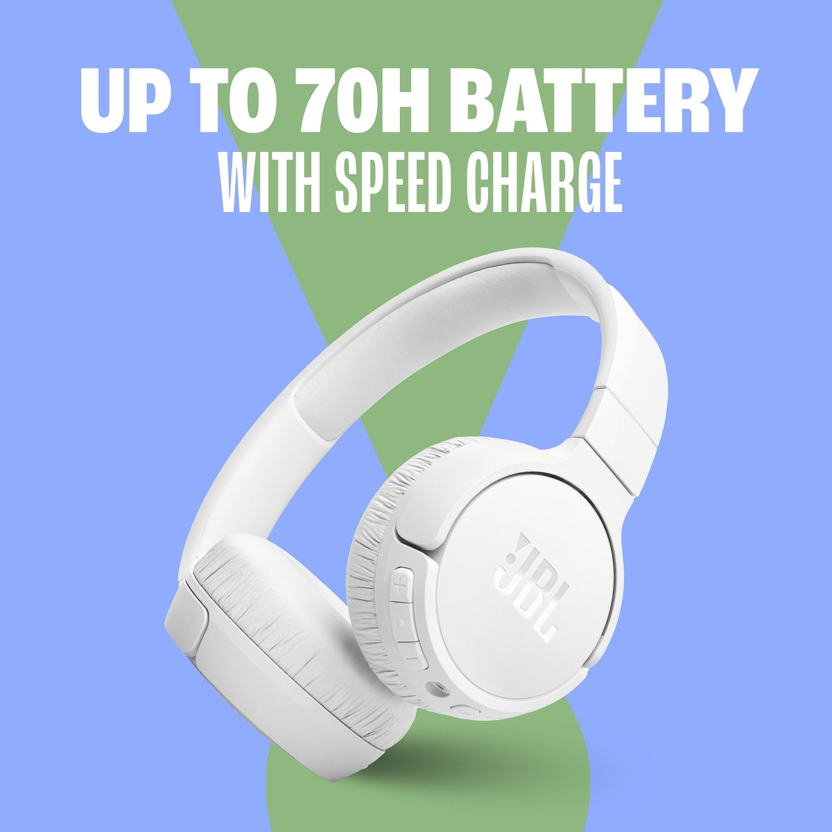 JBL Tune 670NC - Adaptive Noise Cancelling with Smart Ambient Wireless On-Ear Headphones, Up to 70H Battery Life with Speed Charge, Lightweight, Comfortable and Foldable Design (Black) 🍁 All In One Marketplace Canada