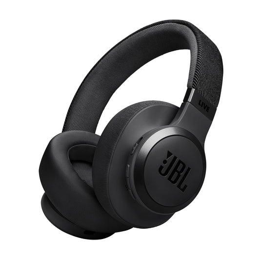 JBL Live 770NC - Wireless Over-Ear Headphones with True Adaptive Noise Cancelling with Smart Ambient, Up to 65 Hours of Battery Life, Comfort-fit Fabric Headband & Carrying Pouch (Black) 🍁 All In One Marketplace Canada