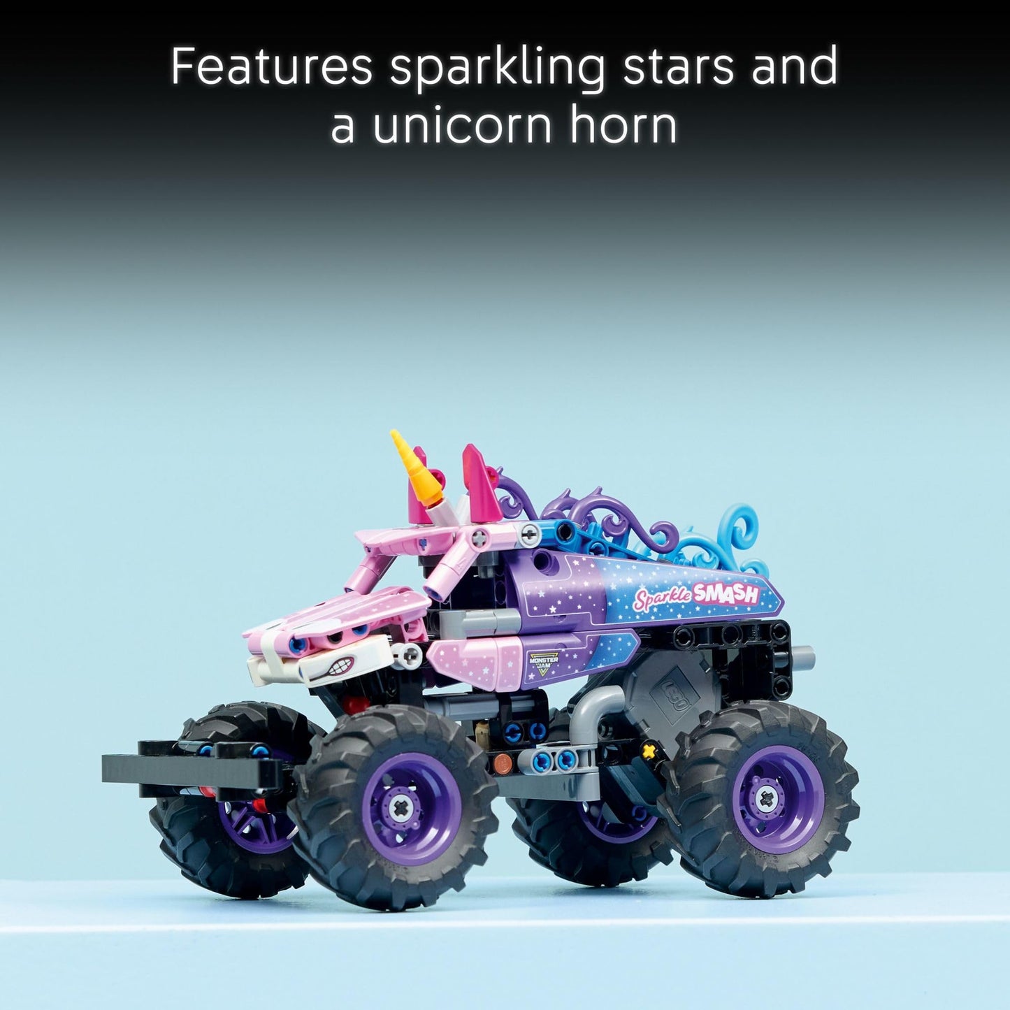 LEGO Technic Monster Jam Sparkle Smash Pull-Back Truck Toy for Boys & Girls - Monster Truck Building Toy W/Pull-Back Racing Action for Kids, Ages 7+ - Gift Idea for Birthdays - 42220 🍁 All In One Marketplace Canada