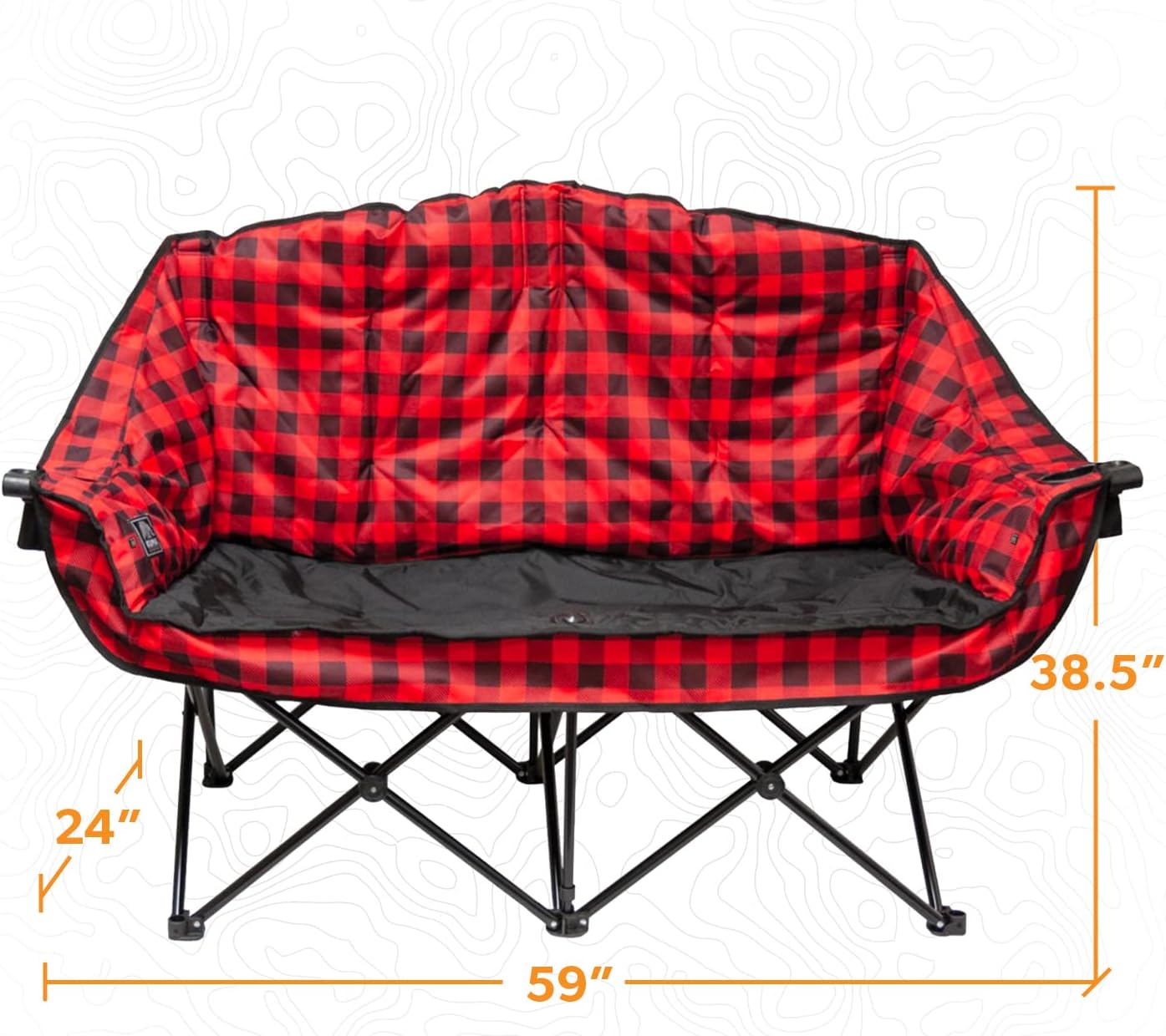 Kuma Bear Buddy Heated Double Chair-Bluetooth™