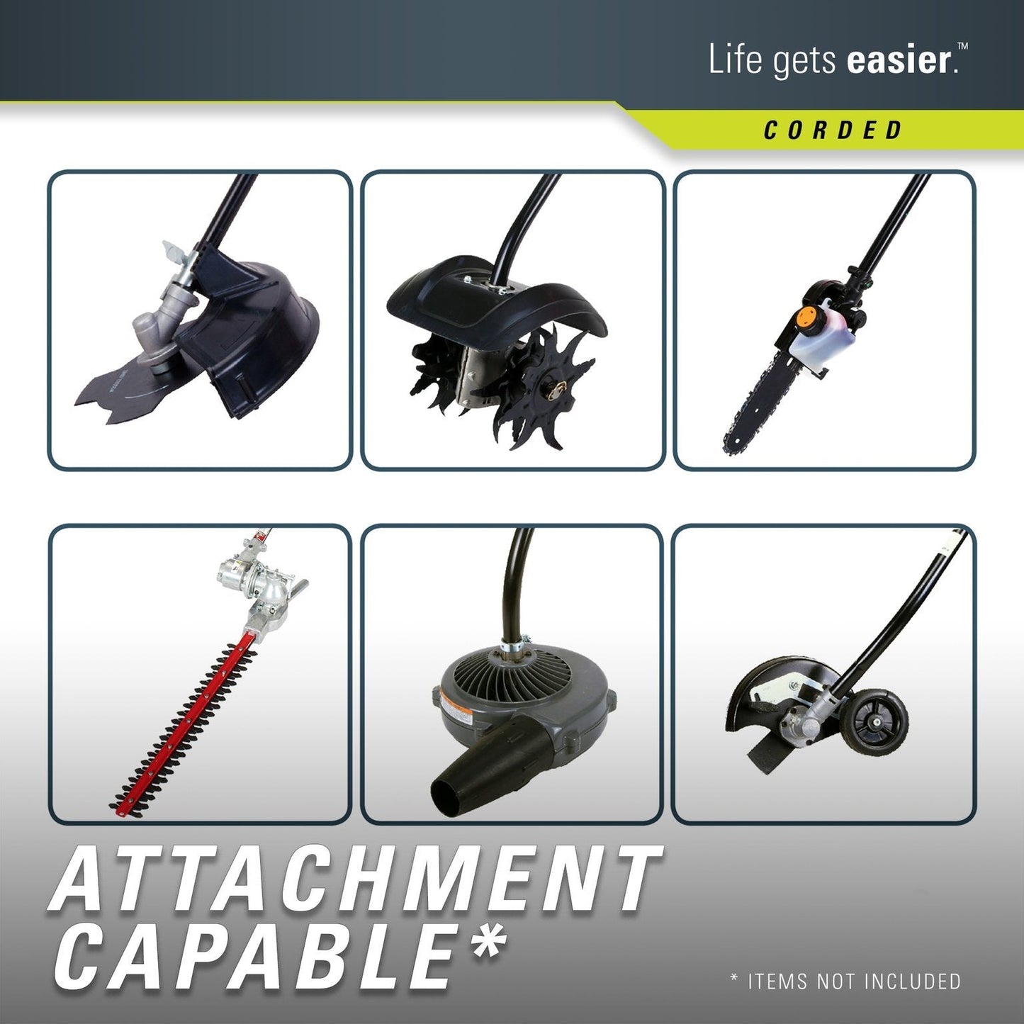 Greenworks 10 Amp 18″ Electric Corded String Trimmer – Powerful Lawn Edger & Grass Cutter with Easy Bump Feed, Lightweight & Attachment Capable Design for Yard, Driveway & Garden Maintenance 🍁 All In One Marketplace Canada