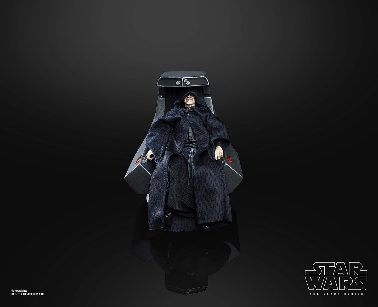 Hasbro - Star Wars The Black Series Emperor Palpatine Action Figure with Throne (preorder Q4 Pending )