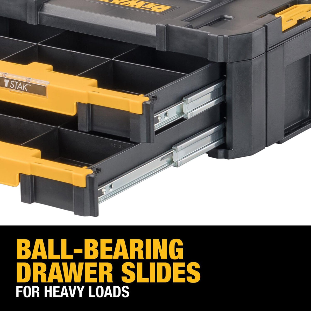 DEWALT TSTAK Tool Storage Organizer, Double Drawers (DWST17804) , Black 🍁 All In One Marketplace Canada