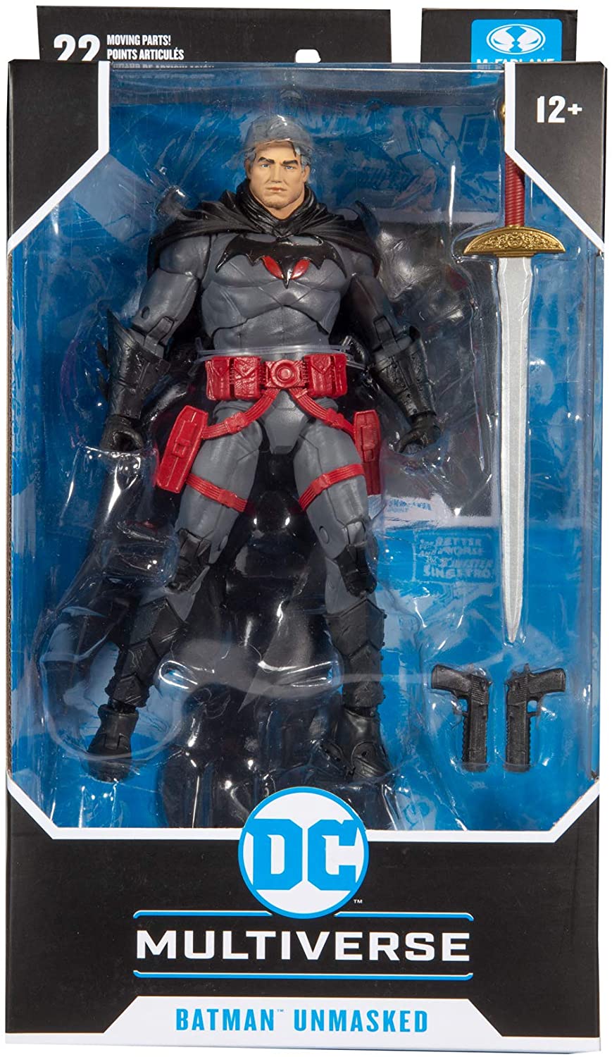 McFarlane Toys - DC Multiverse - unmasked Flashpoint Batman - 7" Action Figure