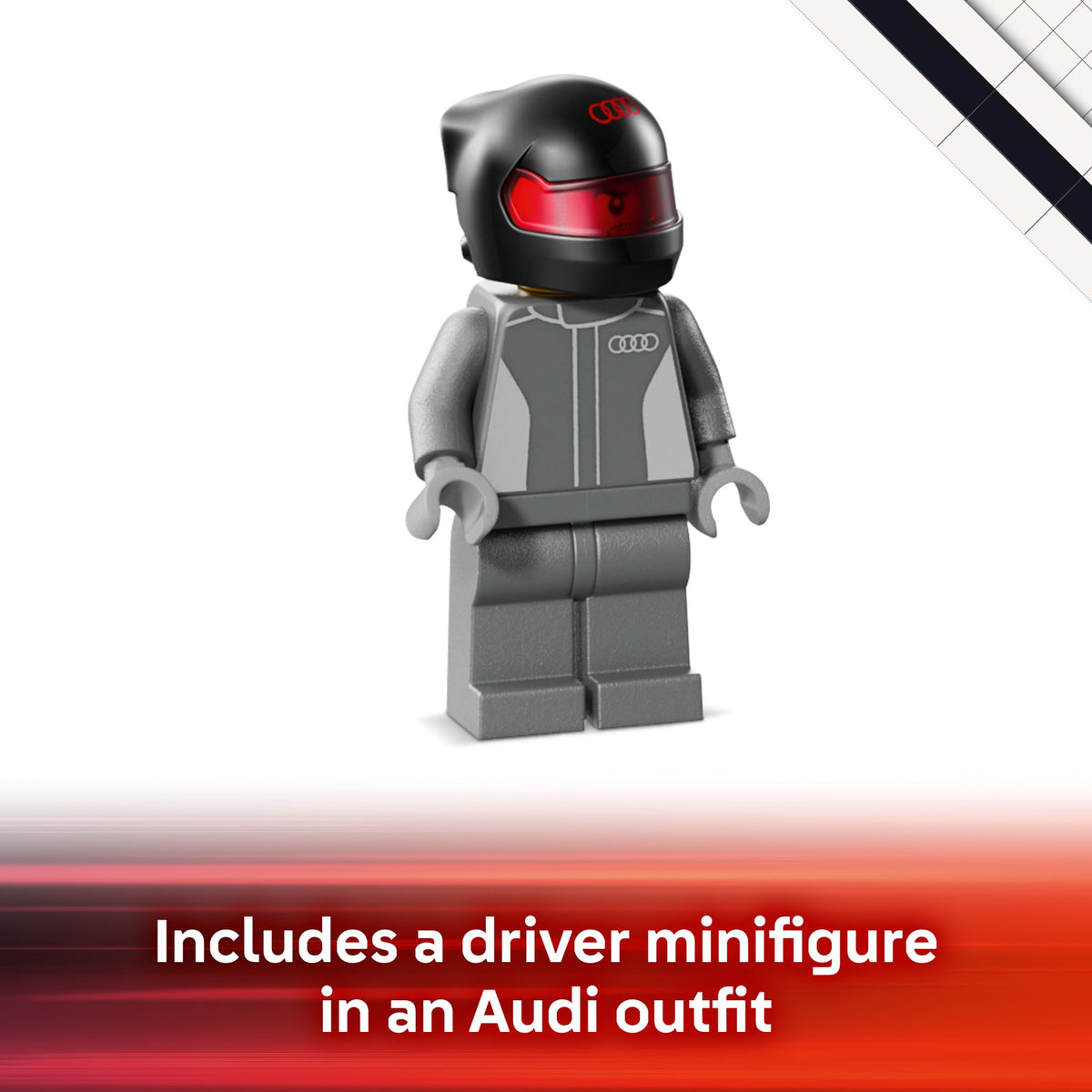 LEGO Speed Champions Audi Revolut F1 Team R26 Race Car Toy - Building Sets for Boys & Girls, Ages 10+ - F1 Car Kit for Display or Play - Gift for Birthdays - 77259 🍁 All In One Marketplace Canada