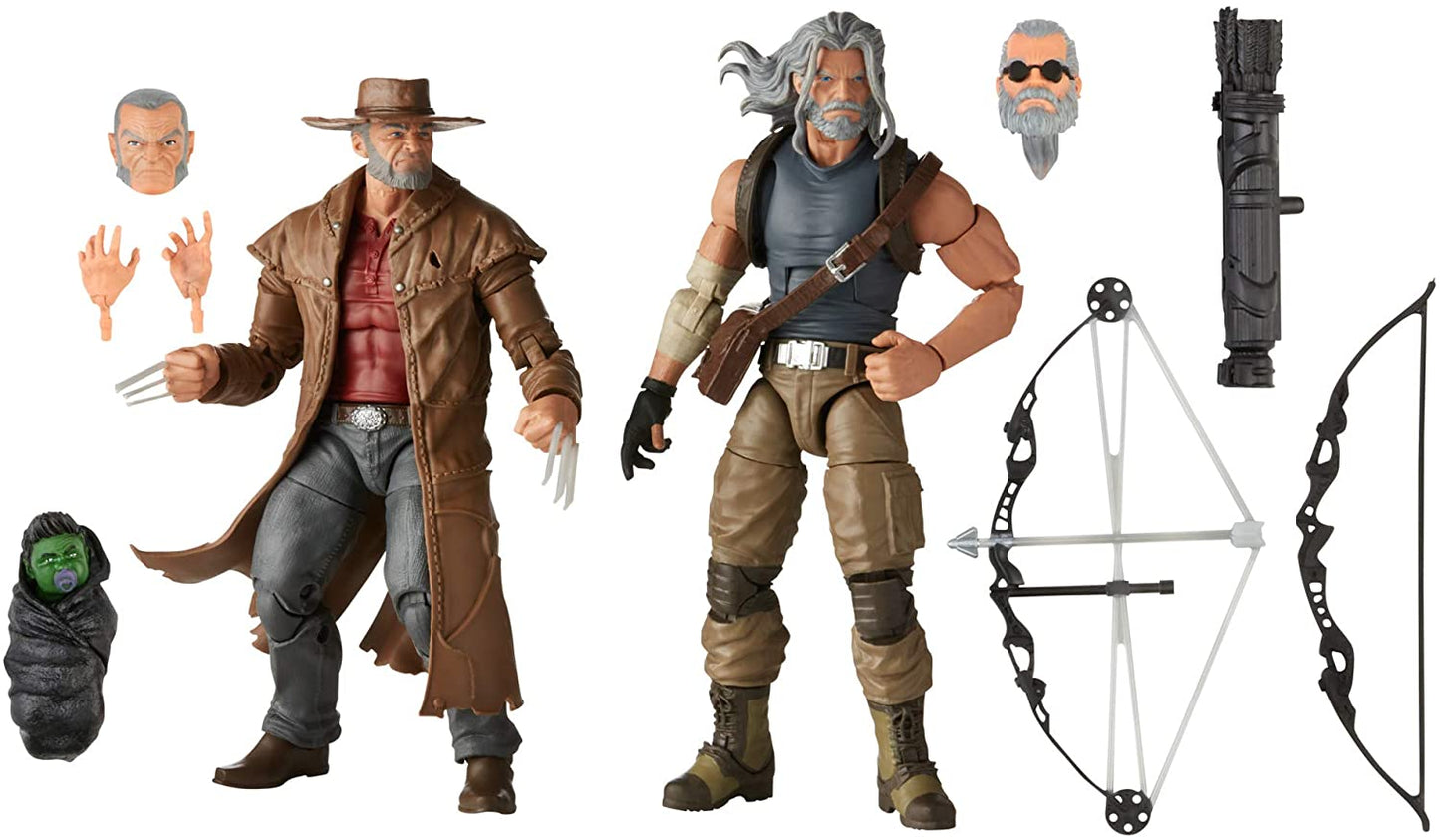 Hasbro Marvel X-Men Series Marvel’s Hawkeye and Marvel’s Logan