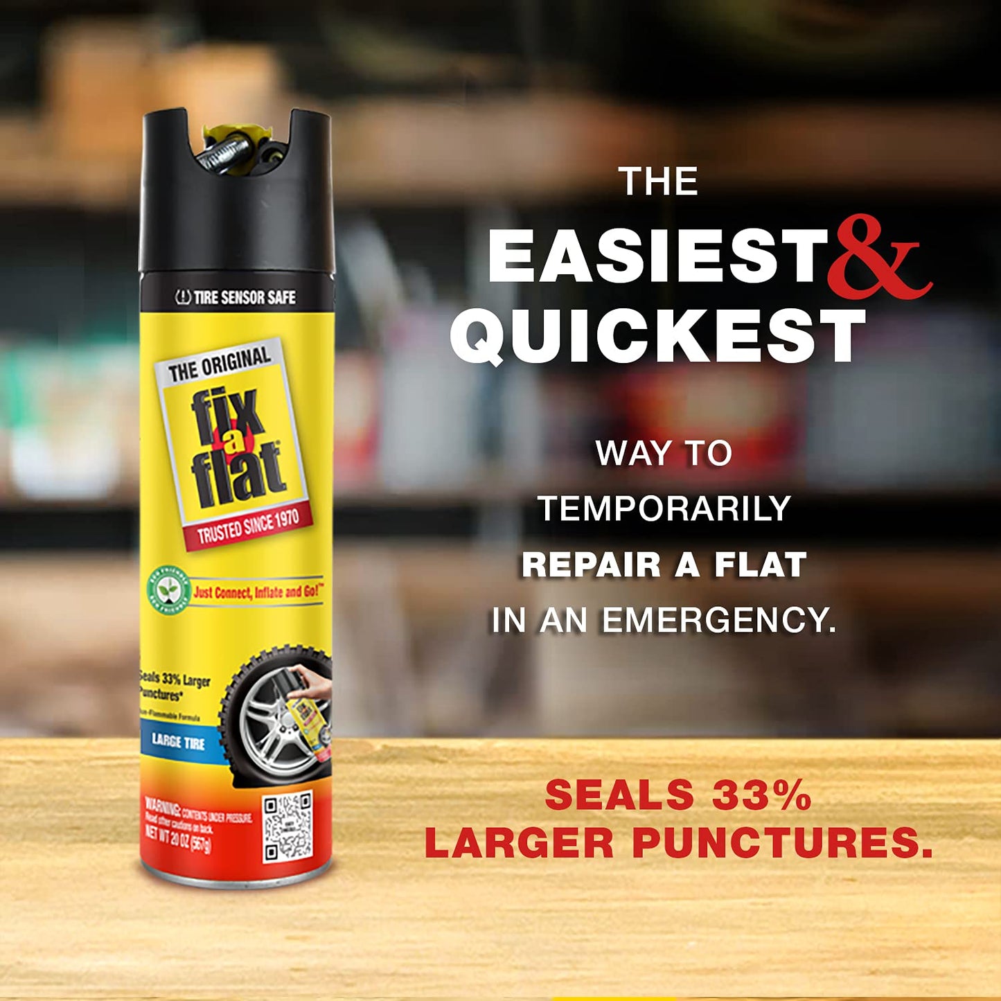 Fix-A-Flat 29226 Large Aerosol Tire Inflator, 567g, 1 🍁 All In One Marketplace Canada