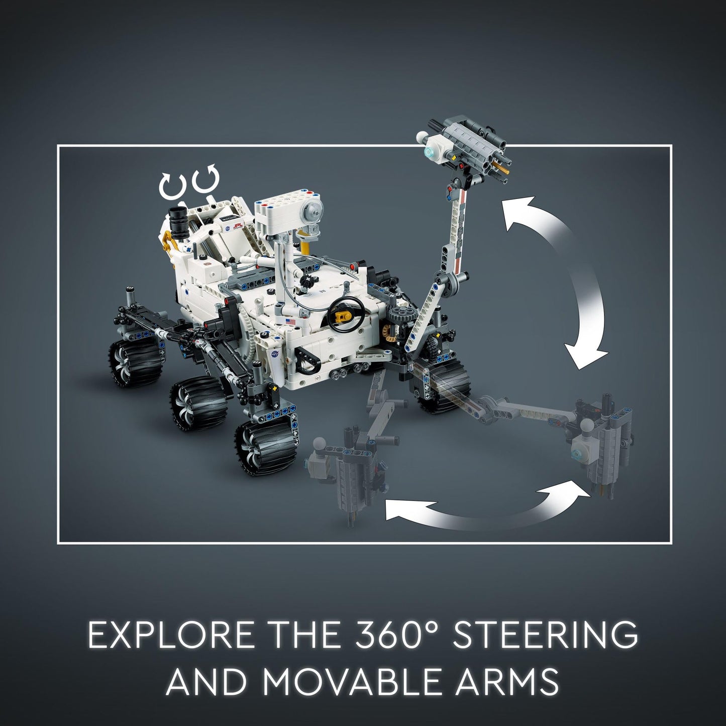 LEGO Technic NASA Mars Rover Perseverance Advanced Building Kit for Kids Ages 10 and Up, NASA Toy with Replica Ingenuity Helicopter, Gift for Kids Who Love Engineering and Science Projects, 42158 🍁 All In One Marketplace Canada