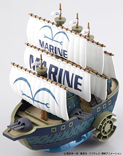 One Piece Grand Ship Collection  MARINE WARSHIP Model Kit