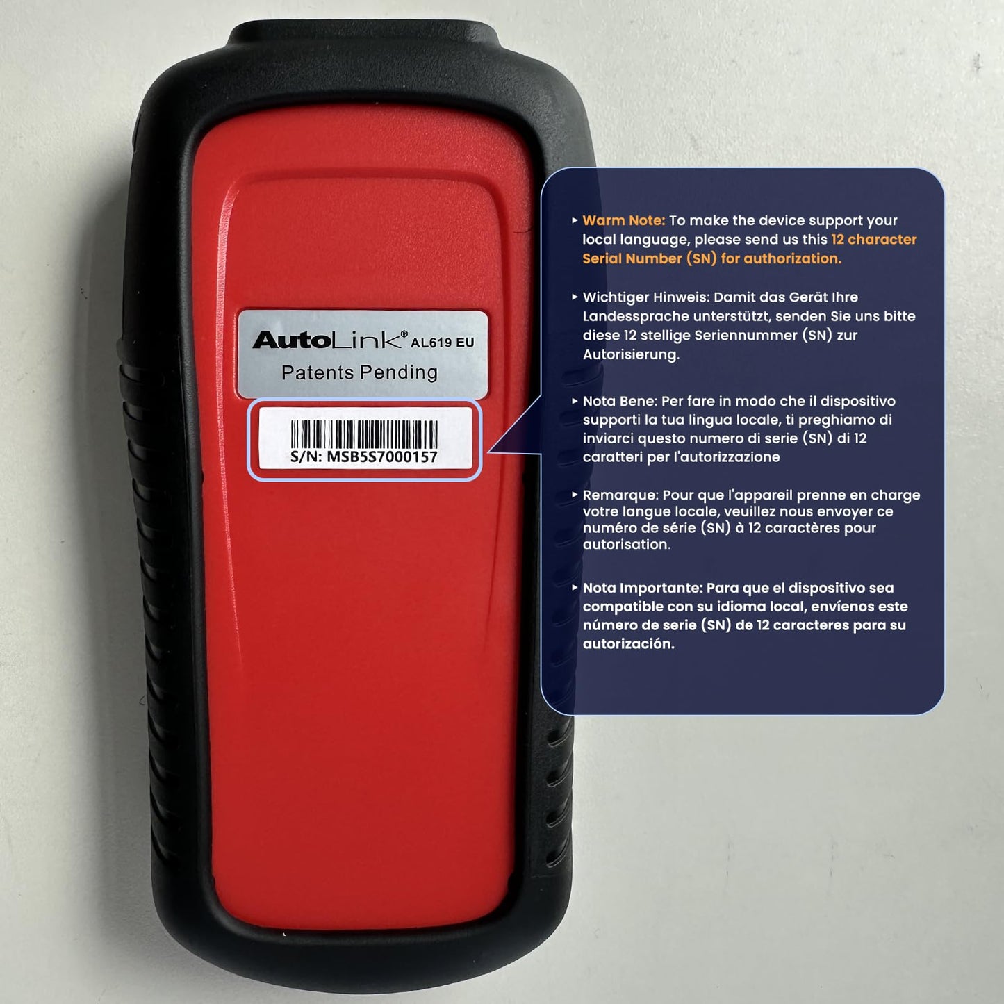Autel AutoLink AL619 OBD2 Scanner, 2026 Newer ABS SRS Diagnostic Code Reader with10 OBDII Test Modes, Turn Off Check Engine Light, DTC Lookup, Live Data, Updated of MS319/ AL519/ ML519/ ML619 🍁 All In One Marketplace Canada