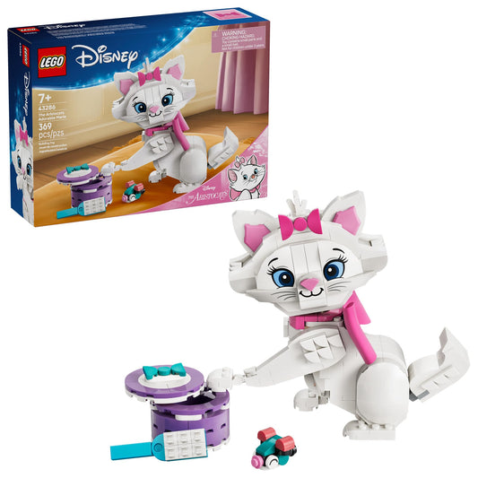 LEGO Disney The Aristocats Adorable Marie Toy Building Set - Bedroom or Desk Decor for Girls & Boys, Ages 7+ - Disney Gifts for Kids & Fans - 43286 🍁 All In One Marketplace Canada