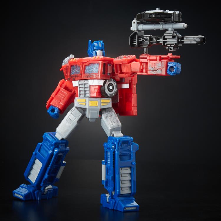 Transformers War for Cybertron: Siege Voyager Optimus Prime