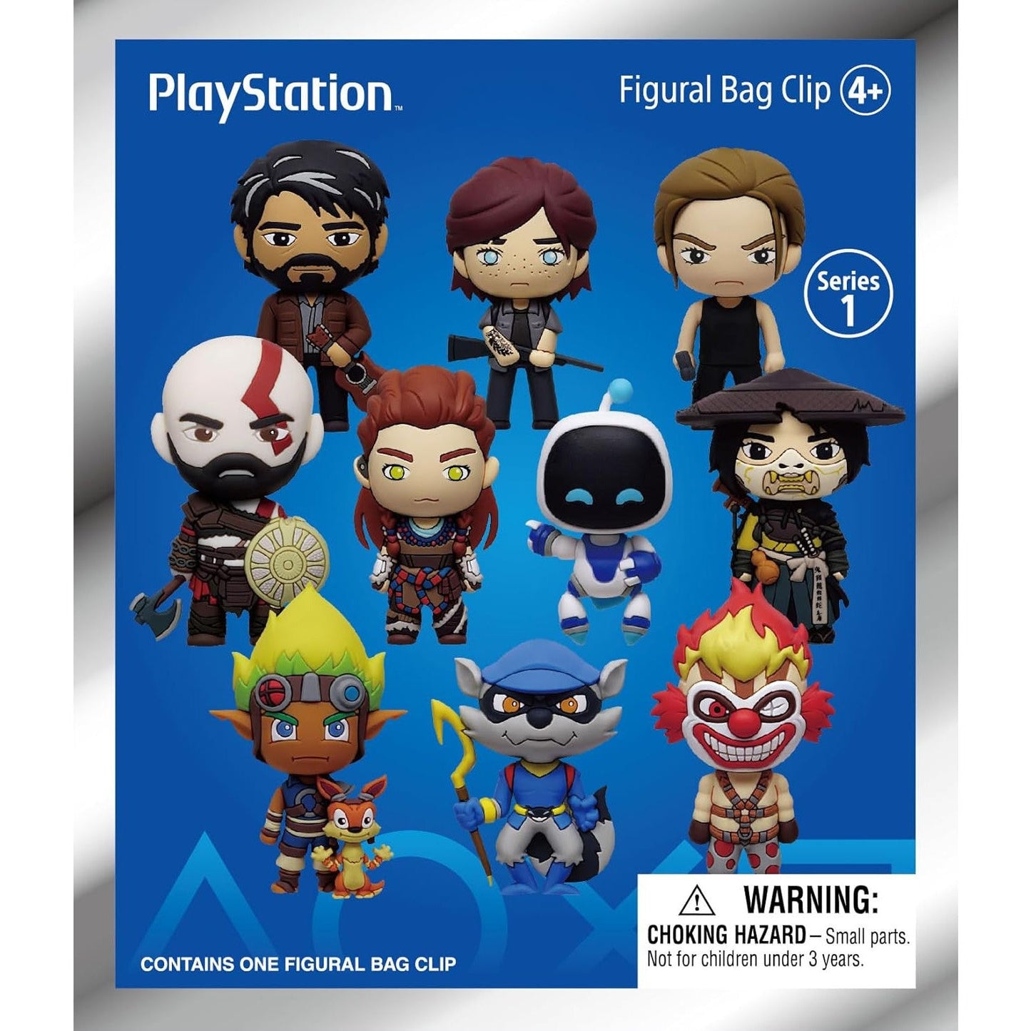 Playstation 3D Foam Character Bag Clip Blind Bag