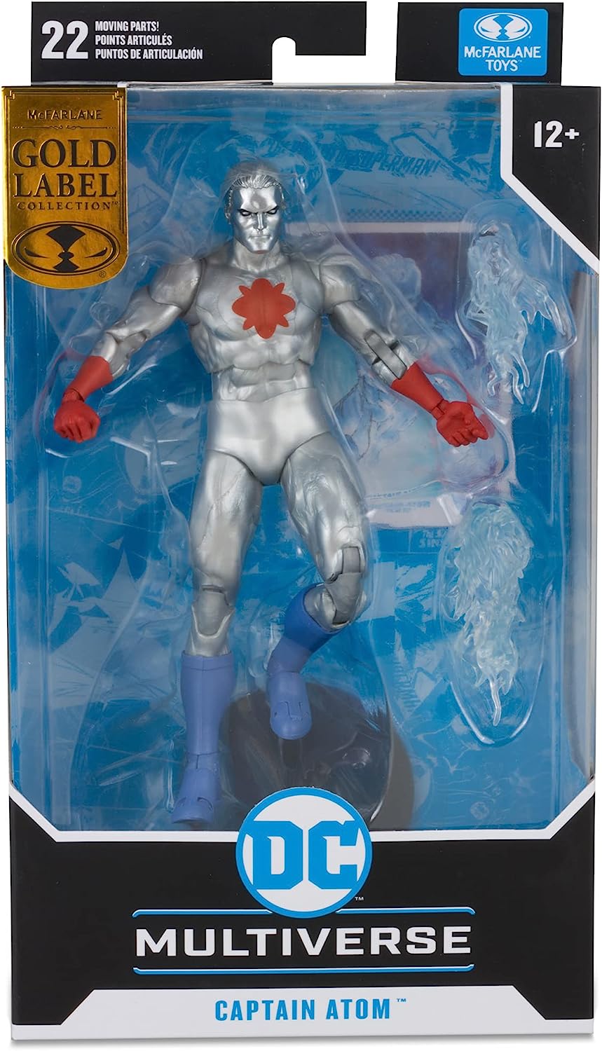 McFarlane Toys - DC Multiverse - New 52 Exclusive - Captain Atom - Gold Label