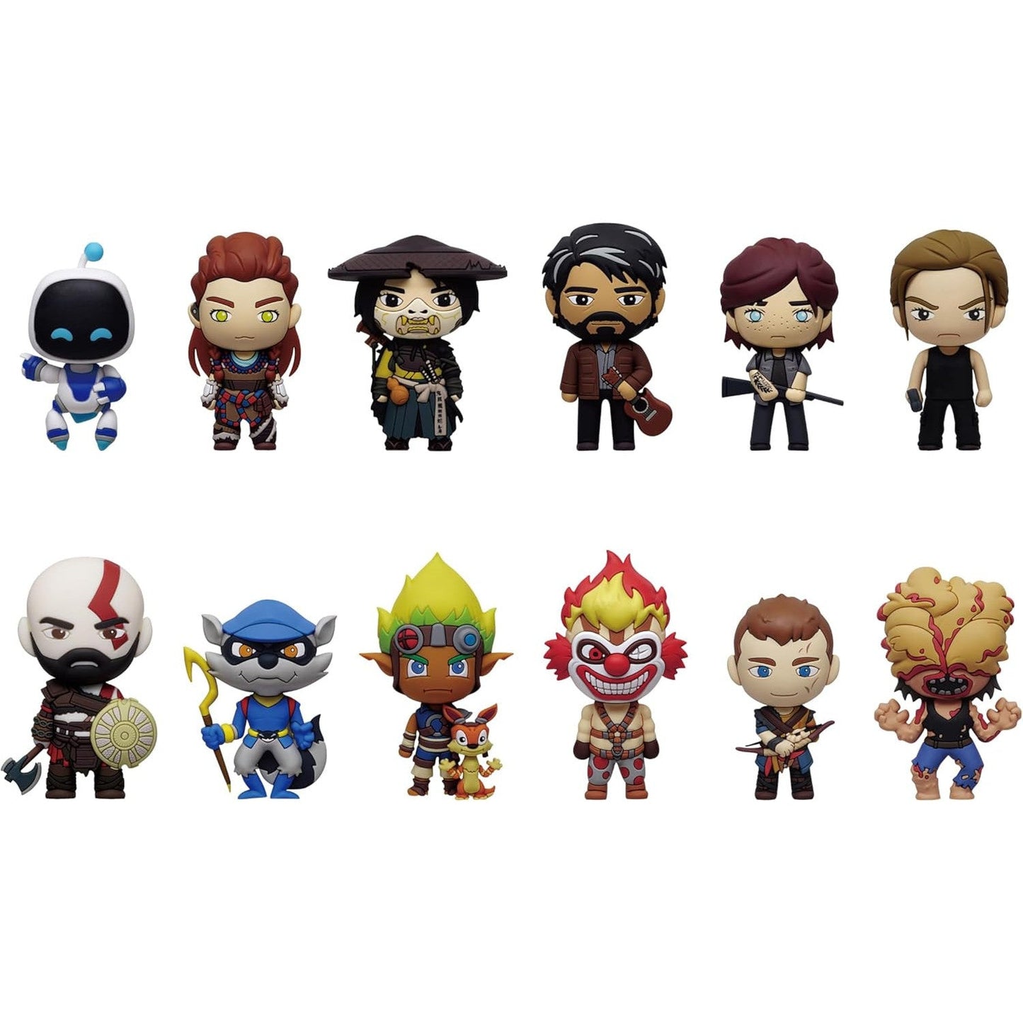 Playstation 3D Foam Character Bag Clip Blind Bag