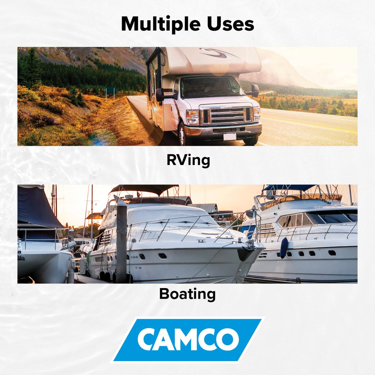 Camco Brass Camper/RV Water Pressure Regulator – Protects RV Kitchen Small Appliances, Plumbing & Hoses – Reduces RV Water Pressure to Safe & Consistent 40-50 PSI – Drinking Water Safe (40055) 🍁 All In One Marketplace Canada