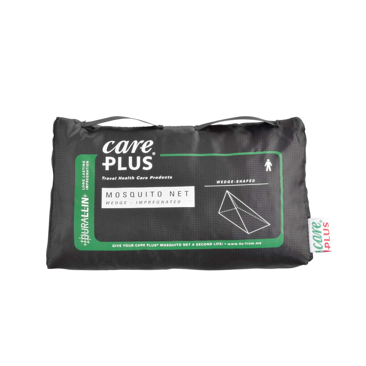 Care Plus Wedge Shape Mosq Net Impregnated Single