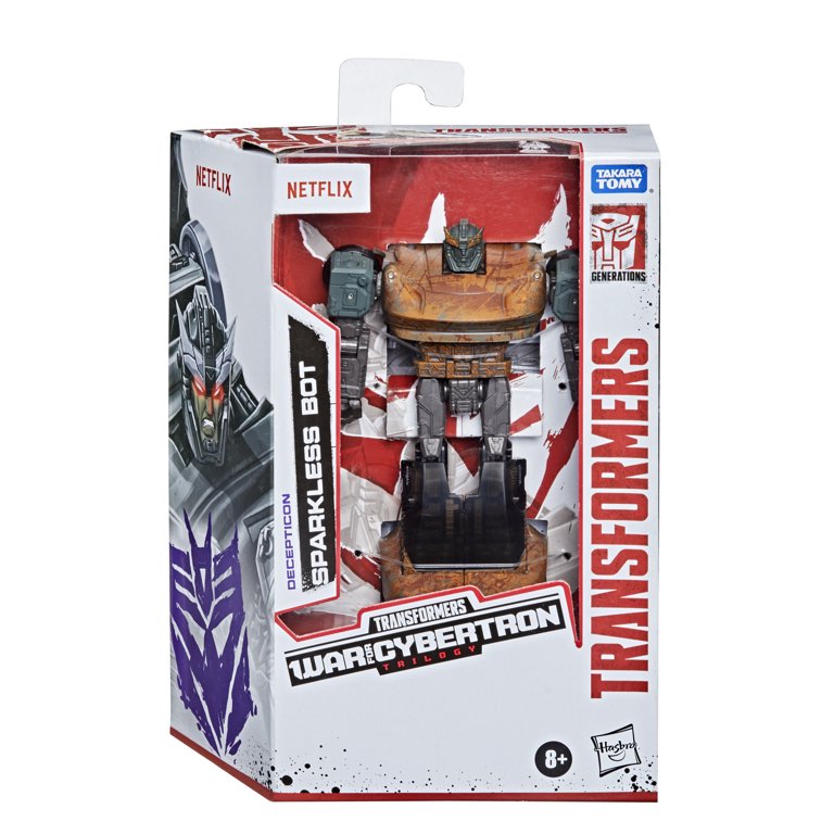 Transformers Toys Generations War for Cybertron Series-Inspired Deluxe Sparkless Bot