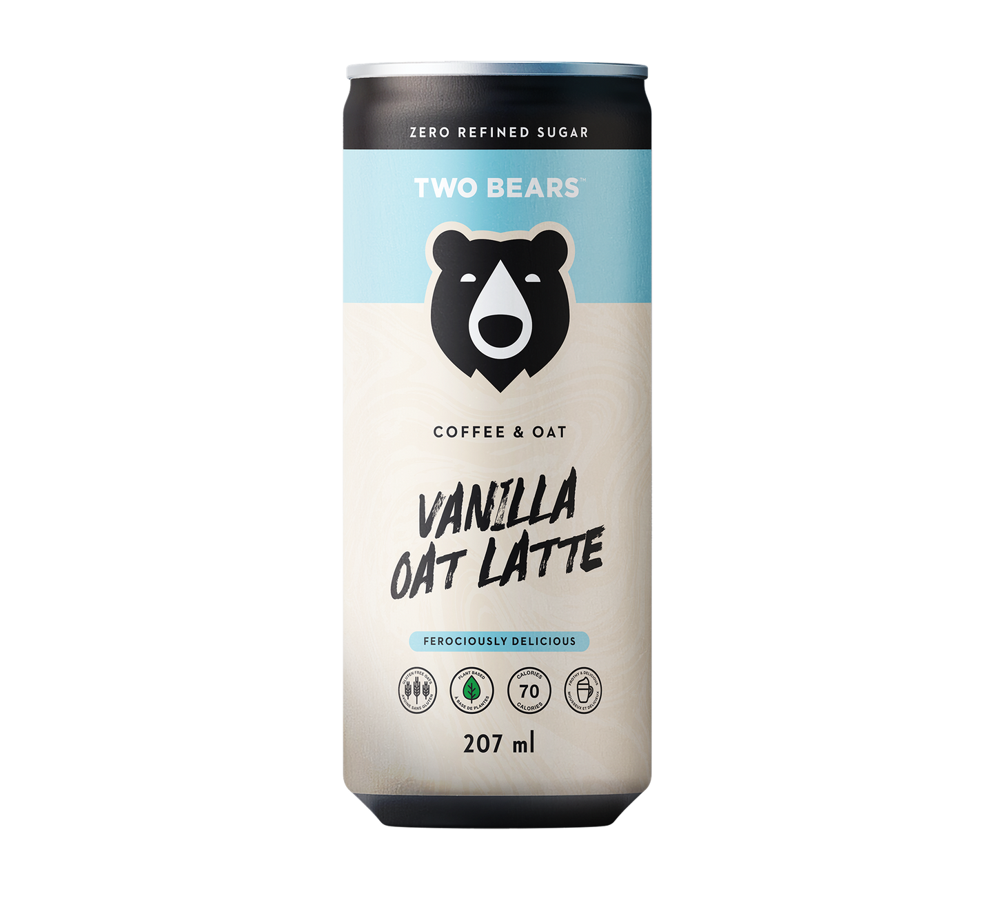 Frothed Vanilla Oat Latte (12 x six packs = 72 cans)