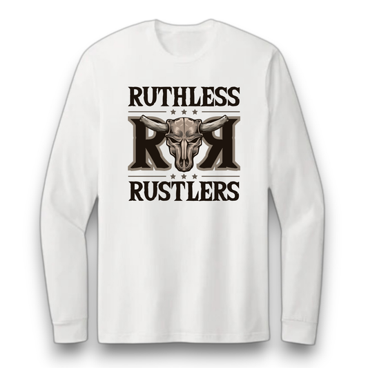 Ruthless Rustlers RR Bold Long Sleeve T-Shirt