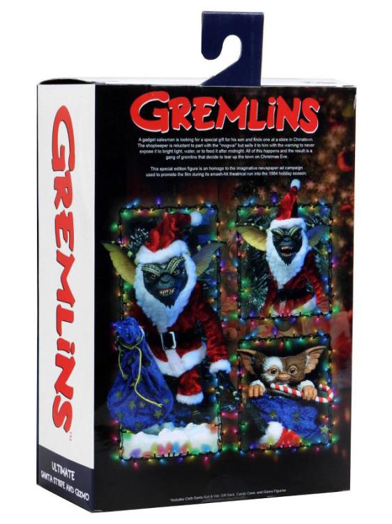 Neca - Gremlins Santa Stripe & Gizmo Action Figure Two-Pack