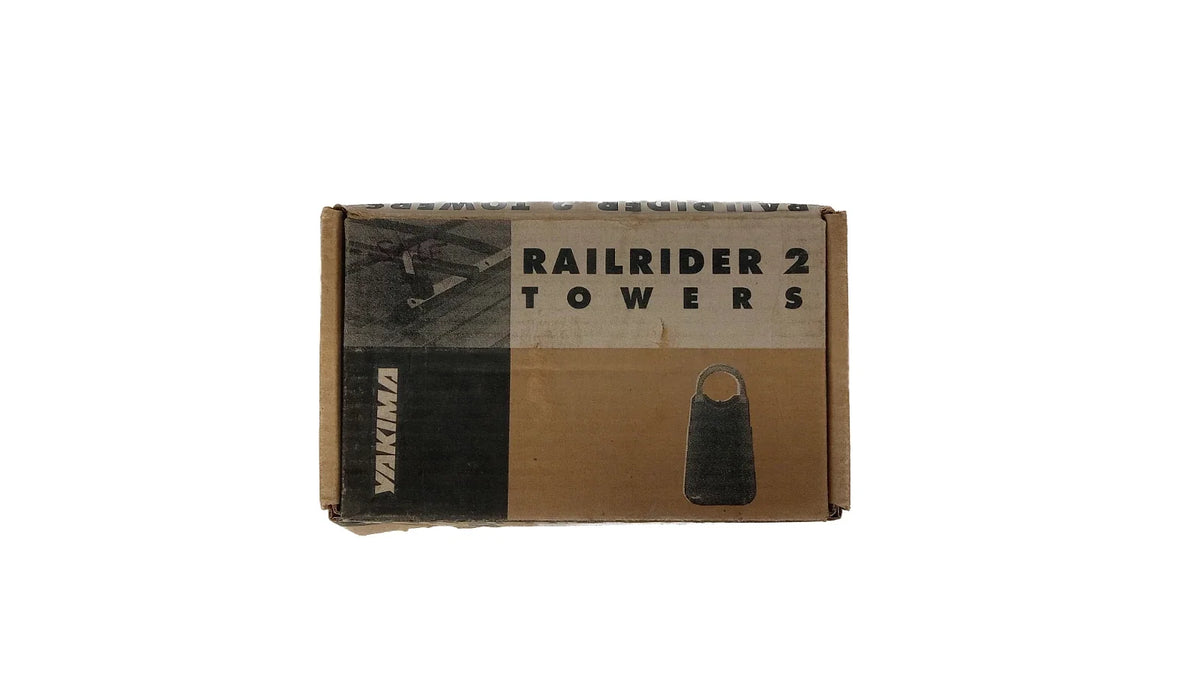 Yakima Railrider 2 Towers(MISSING PARTS, READ DESCRIPTION)