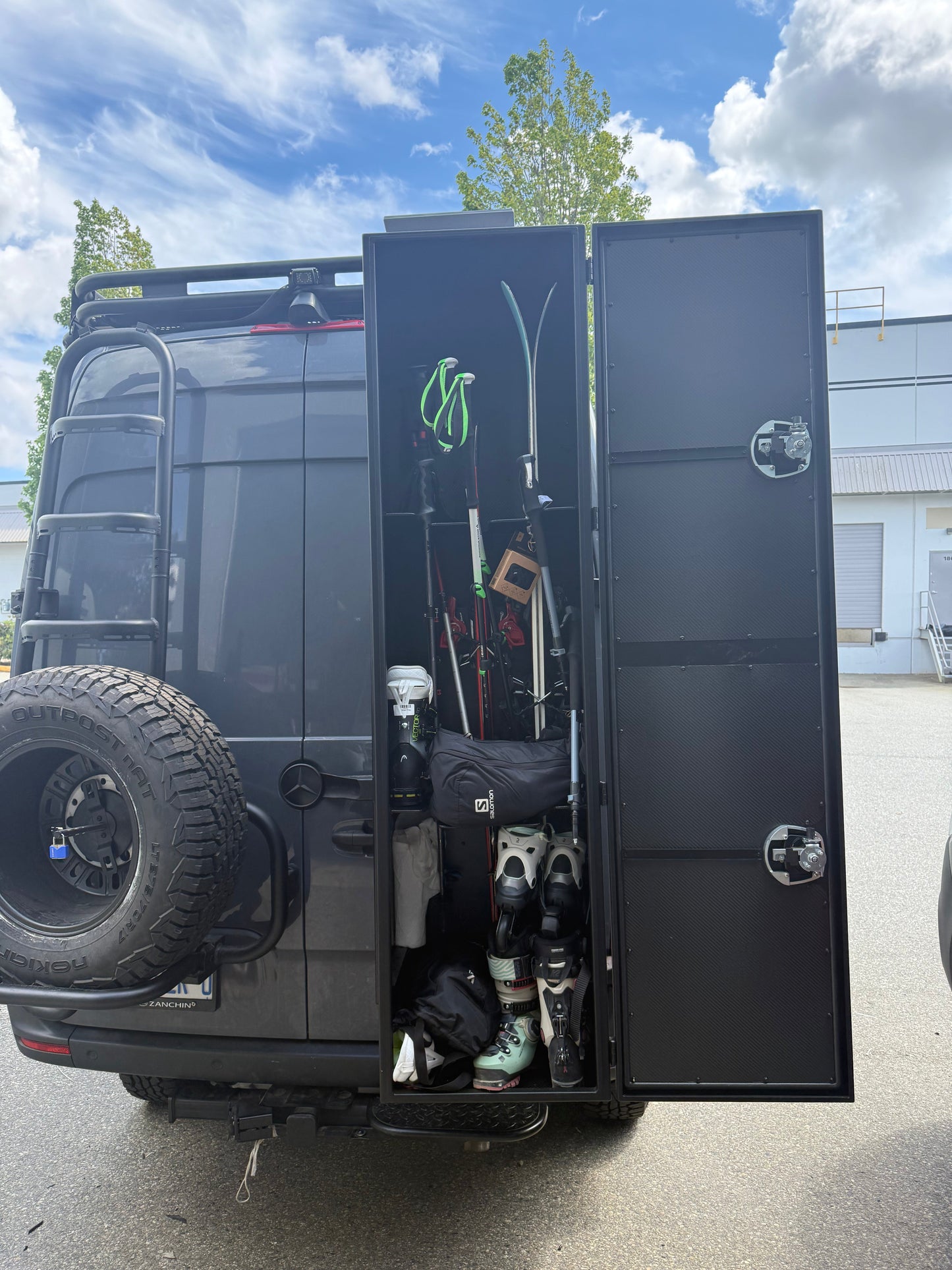 Trenta Carbon Fiber Camper Van Ski & Multisport Storage Box