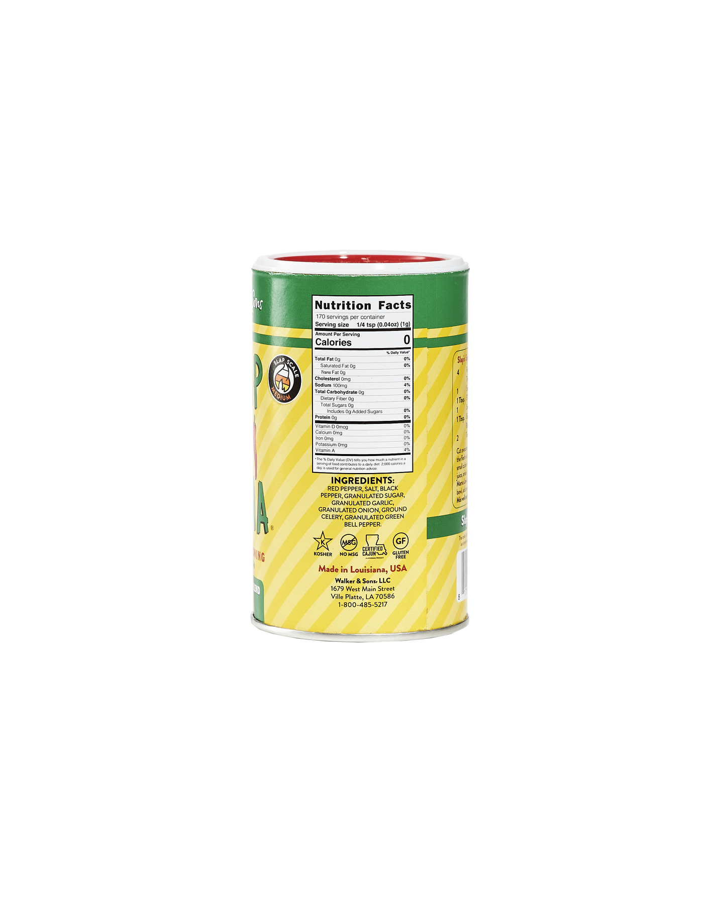 Slap Ya Mama Low Sodium Blend Seasoning - 6oz