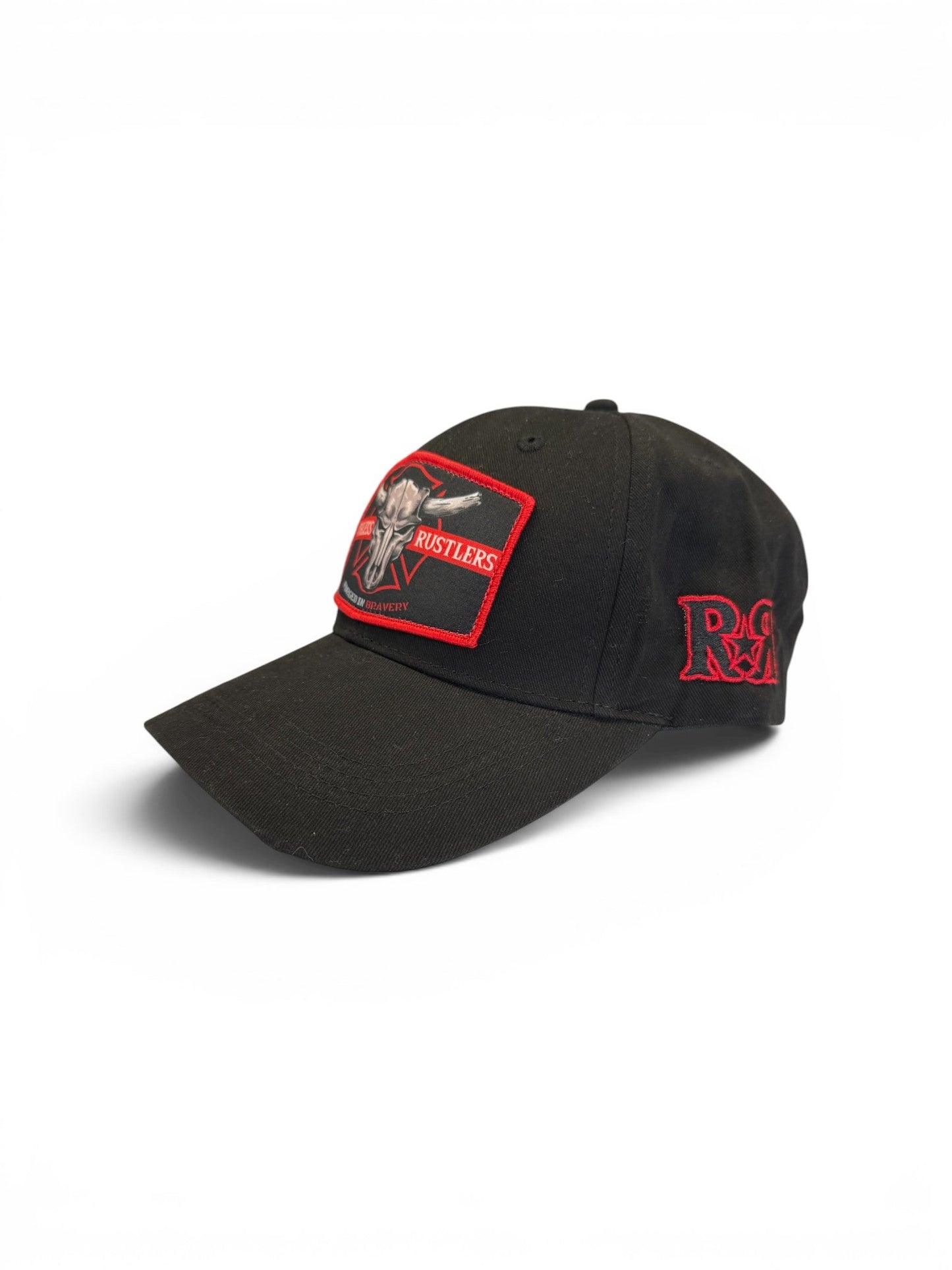 Ruthless Rustlers Forged In Bravery Tactical Structured Cap | Black