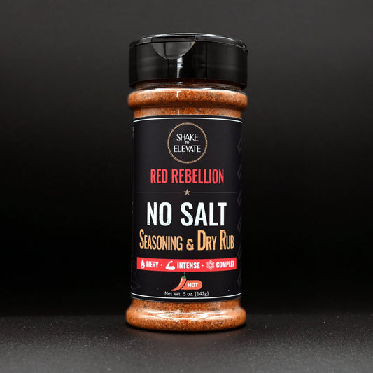 Shake to Elevate Red Rebellion Ghost Pepper No Salt Seasoning