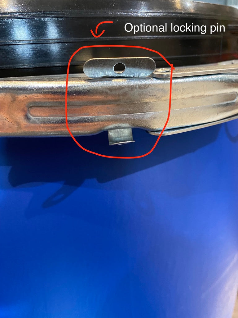 Darrell's Barrels 60L Canoe Barrel + North 49 60L Barrel Harness Combo
