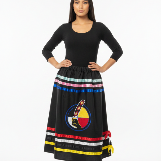 OLDTRIBES™ Wheel of Wisdom Ribbon Skirt