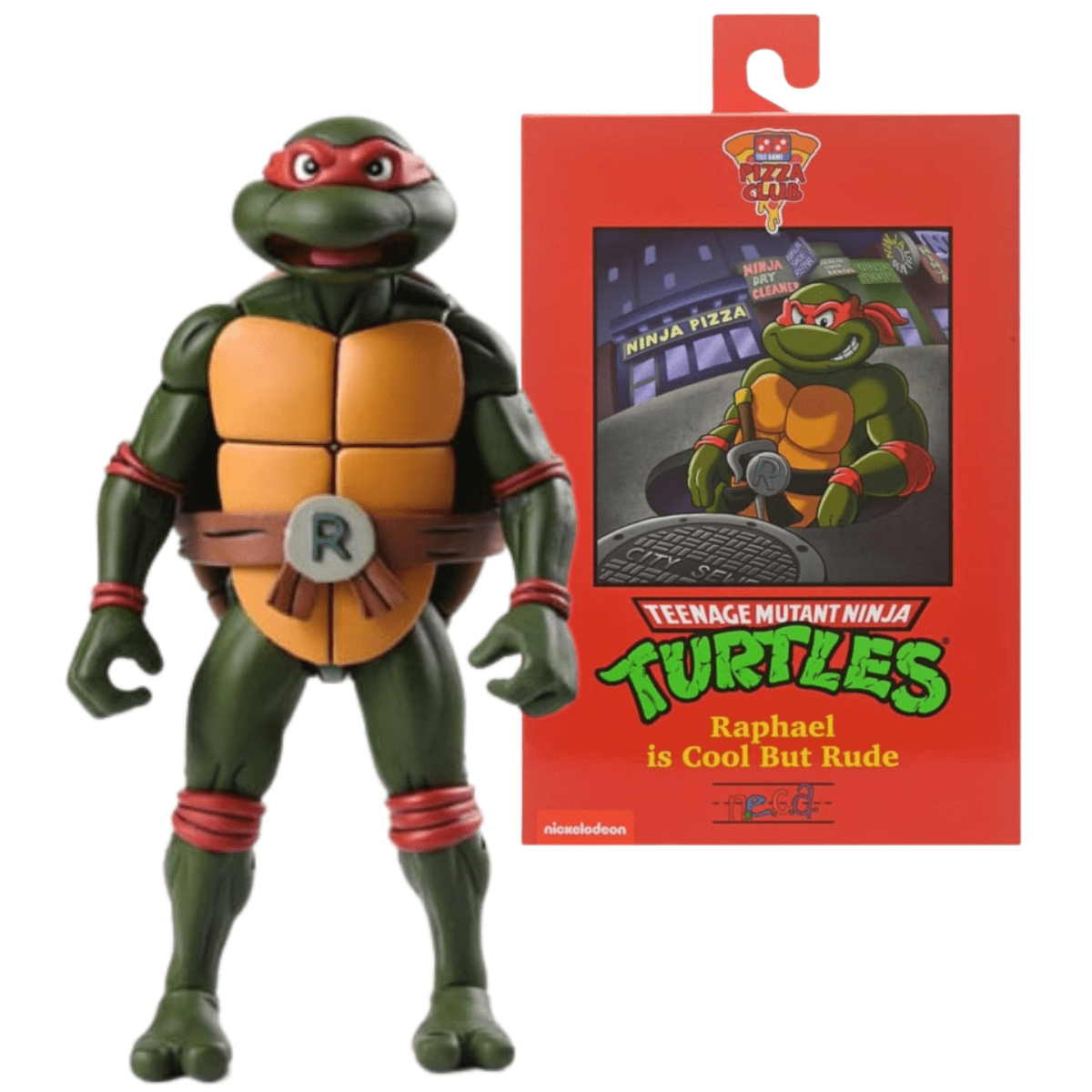 Teenage Mutant Ninja Turtles - Turtles Pizza Club - Cartoon Turtles Set of 4